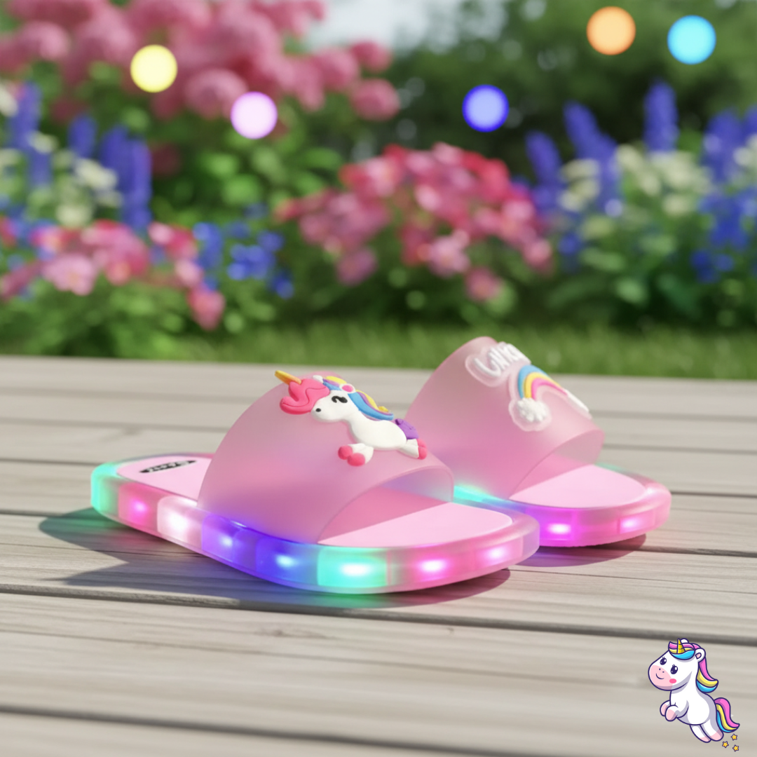 🦄 Unicornis Papucs – a gyerekek kedvenc világító papucsa!