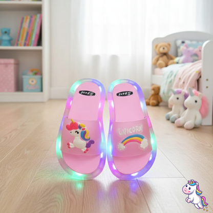 Unicornis Papucs – a gyerekek kedvenc világító papucsa! 🦄